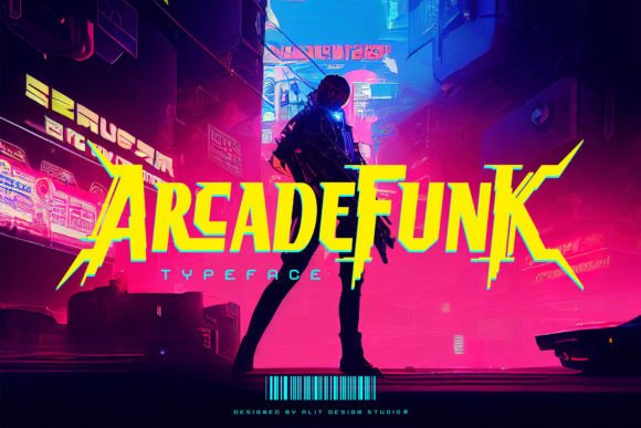 Arcade Funk Typeface: A Designer’s Brutalist Display Font Review