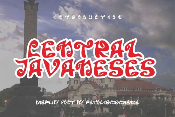 Central Javaneses Font for Memorable Brand Identity