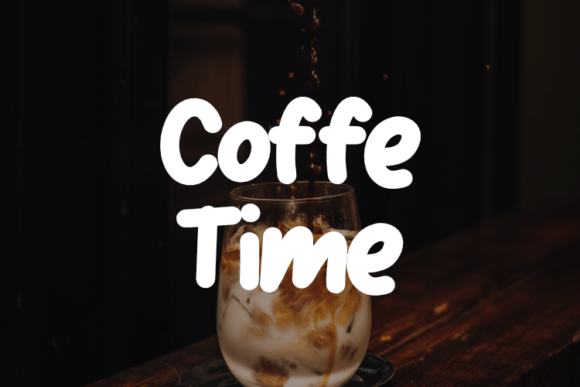 Coffe Time Font Review: A Display Typeface for Branding