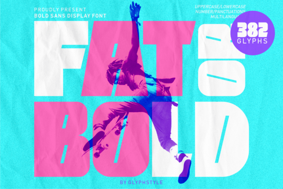 Fatbold: A Bold Serif Display Font for Crafters and Handmade Sellers
