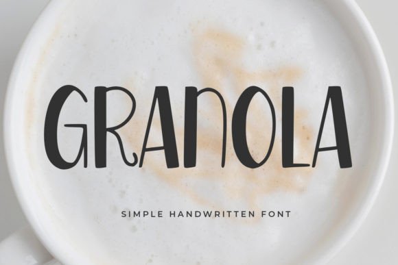 Granola: A Cute Display Font That Makes Campaigns Friendlier