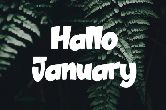 Hallo January Review: A Display Font Built for Campaign Visuals