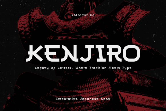 Kenjiro Display Font for Stronger Campaign Headlines and Brand Recognition
