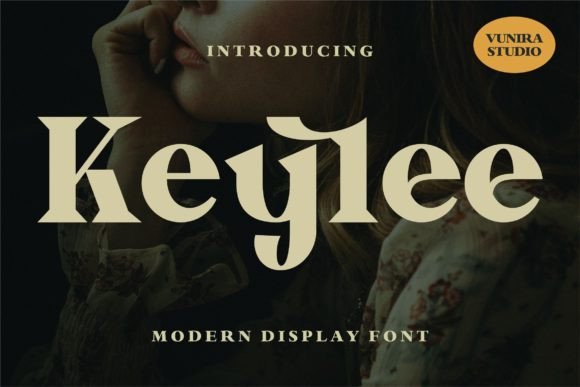 Keylee: A Modern Display Font for Handcrafted Branding