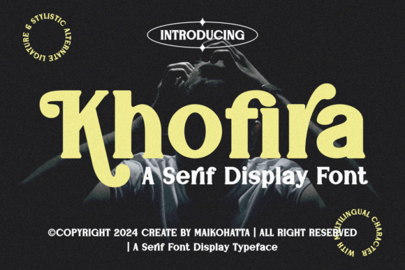 Khofira Display Font for Campaign Headlines and Brand Content