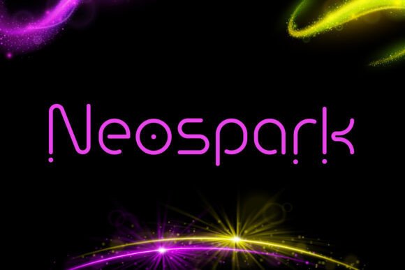 Neospark: A Futuristic Display Font for Digital Branding