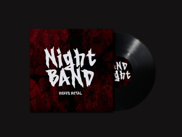 Night Band Display Font for Horror Marketing Campaigns