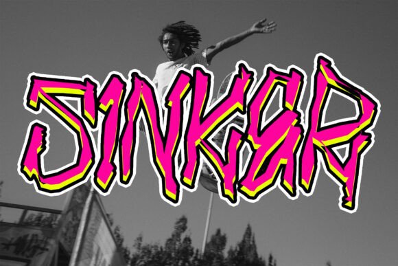 Sinker Display Font for High-Impact Campaign Visuals