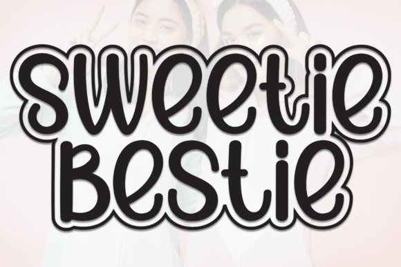 Sweetie Bestie: A Hand-Drawn Display Font for Warm, Memorable Branding