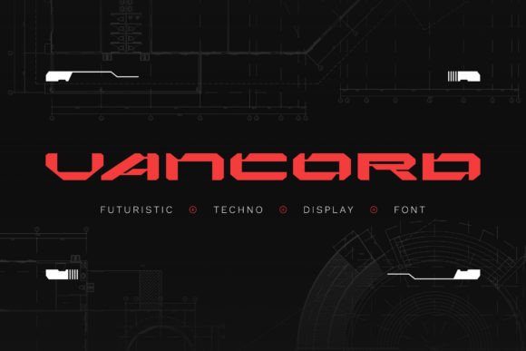 Vancord Display Font for Tech Campaigns and Branding