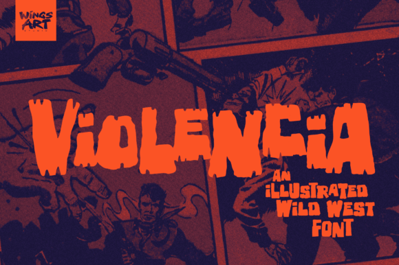 Violencia Font Review: A Hand-Drawn Display Typeface for Bold Branding